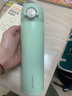 炊大皇保温杯 316L不锈钢 办公户外超轻便携弹盖大容量保温杯绿色480ml 实拍图