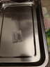 原始人不锈钢食物盘 长方形食物托盘水果盘 烧烤炉配件 烧烤工具 1个装 实拍图