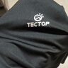 探拓（TECTOP）速干T恤 透气男圆领短袖速干衣043 男款黑色 2XL 实拍图
