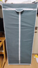 简易衣柜加粗加固组装衣服柜出租房布衣橱宿舍寝室收纳衣柜 8501银灰色【宽70cm】 实拍图