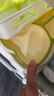 COOKSS 宝宝餐盘硅胶婴儿学吃饭分格儿童餐具辅食碗餐盘带吸盘 双拼绿 实拍图