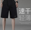 回力（Warrior）运动短裤男夏季裤子男冰丝速干透气休闲裤跑步健身系带篮球五分裤 实拍图