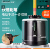 马可（MARCO）电动卷笔刀 配件系列单孔削笔转笔铅笔儿童小学生便携安全电动削笔器OP400203E 速写 马克笔绘画 实拍图