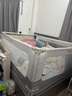 丸丫婴儿床围栏宝宝防摔护栏床边防掉档板免打孔床头加固三面1.5*2.0 实拍图