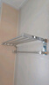 科勒全铜毛巾架浴室双层置物架卫生间活动折叠浴巾架免打孔收纳架 60CM带（双杆） 实拍图