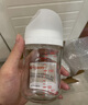 贝亲（Pigeon）新生儿 防胀气宽口径玻璃奶瓶160ml SS号奶嘴 0个月+ AA260 实拍图