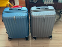 新秀丽（Samsonite）行李箱20英寸拉杆箱时尚竖条纹旅行箱包蓝色GU9密码登机箱 实拍图