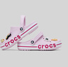 卡骆驰crocs洞洞鞋贝雅卡骆班轻便耐磨一脚蹬休闲鞋|205089 芭蕾粉/糖果粉-6TG 37 /38(230mm) 实拍图