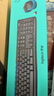 罗技（Logitech）MK275 键鼠套装 无线键鼠套装 办公键鼠套装 全尺寸 商务键鼠套装 带无线2.4G接收器 黑蓝色 实拍图