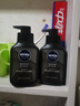 妮维雅（NIVEA）男士洗面奶保湿收缩毛孔深黑DEEP控油细致毛孔洁面双支套装 实拍图