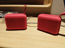 京东京造J-Box便携式蓝牙音箱 户外防水音箱 IPX7级防水 低音炮 可双机互联组立体声 活力红 实拍图