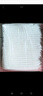 舜选一次性头套帽子无纺布300克 SHW100-21英寸防尘无尘帽厨房厨师网帽条形发套 白色100只 实拍图