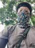 俞兆林（YUZHAOLIN）遮阳骑行面罩防晒夏季骑车男士冰丝防晒面罩男面巾脖套护颈夏薄款 西藏 均码 实拍图