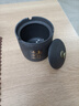 京东物流 紫砂陶瓷烟灰缸男士家用防飞灰密封茶几装饰摆件 随机发带盖-烟灰缸1个装 实拍图