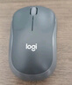 罗技（Logitech）M221 轻音鼠标 无线鼠标 办公鼠标 对称鼠标 带无线微型接收器 雾霭蓝 实拍图