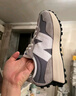 NEW BALANCE NB327 官方休闲鞋男鞋女鞋情侣复古舒适增高元祖灰情侣运动鞋 灰色/白色 MS327LAB 42.5 (脚长27cm) 实拍图