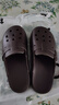 朴西2025新款夏季外穿包头拖鞋男士eva勃肯沙滩防滑一脚蹬凉拖鞋女 博肯棕 久穿不会腻 37-38 实拍图