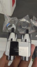 潜水艇（Submarine）F403一进二出三通角阀黄铜镀铬双把双控单独出水自带止水装置银色 实拍图