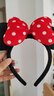 迪士尼（Disney）毛绒玩具正版发饰卡通女孩扮装饰品米奇老鼠生日礼物 米妮发箍 实拍图