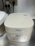 美的（Midea）低糖电饭煲电饭锅0涂层3升2-3人无涂层316L不锈钢内胆一键柴火饭微压家用多功能MB-3E91LS 实拍图
