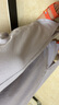 松山棉店女士舒适休闲裤夏季薄荷罗纹凉感防蚊冰丝宽松显瘦阔腿裤 直筒-浅紫 L (165) 实拍图