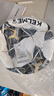 卡尔美（KELME）足球5号比赛训练中考体育学生4号机缝耐磨专用球 黑金 实拍图