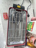 扬子 电烧烤炉家用烤串机无烟控温大容量分体可拆洗烤肉机烤肉锅烤盘电烤炉铁板烧煎烤机烧烤炉烤架 红色【烤炉+烤网+烤盘】 1层 实拍图