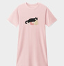 蕉内棉棉520Sleep女士睡裙5A抑菌棉莫印花PetsPets短袖睡衣无袖家居服 实拍图