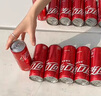 可口可乐（Coca-Cola）碳酸汽水摩登罐饮料330ml*24罐新老包装随机发货 实拍图