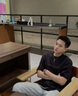 迪伽达美式黑色纯棉短袖男夏季2025新款潮牌男士t恤男短袖复古t恤男百搭 HQXS-T55黑色 XL （建议拍大一码） 实拍图