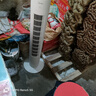 美的（Midea）【轻音节能】定时塔扇/家用电风扇/大风力无叶风扇/轻音电扇/柔风落地扇/台式摇头小风扇 ZAF09MA 实拍图