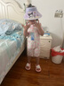 Hello Kitty儿童帽子夏季大帽檐防晒遮阳帽男女童空顶太阳帽 TKM1082库洛米 实拍图