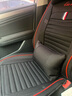 老垫家新款亚麻汽车坐垫四季通用全包围养生布艺座垫汽车座套全包座套 经典舒适款-神秘黑-豪华版 全车五座-下单留言车型 实拍图