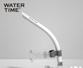 WATERTIME/水川 呼吸管 游泳训练 儿童成人自由泳呼吸器全湿式 白管灰标 实拍图