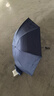 【已售100万】手动UV折叠黑胶防晒防紫外线遮阳晴雨两用伞 【手动款8骨】藏青UV 实拍图