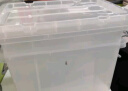 佳帮手塑料收纳箱 透明加厚储物箱衣物玩具整理箱 特大号45L1只装 实拍图
