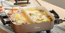 美的（Midea）电火锅 鸳鸯锅 火锅专用锅 电煮锅煎烤涮肉一体锅 多功能锅6L火锅锅 DY3030Easy102 实拍图