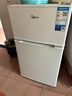 美的（Midea）88升迷你双开门小冰箱租房宿舍办公室小型家用双温可冷冻冷藏节能BCD-88CM 实拍图
