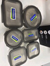 Glasslock钢化玻璃保鲜盒耐热烤箱适用饭盒密封储物保鲜便当盒6件套礼盒装 实拍图