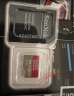 闪迪（SanDisk）256GB TF(MicroSD)内存卡 4K极速金卡A2 V30 U3行车记录仪 运动相机无人机 监控存储卡 读190MB/s 实拍图