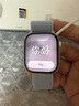 Apple/苹果 Watch Series 10 智能手表GPS款46毫米银色铝金属表壳青云色回环式运动表带MX243CH/B 实拍图