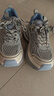 骆驼（CAMEL）银月户外复古老爹鞋厚底休闲鞋 L24A283742A 灰/蓝/白 36 实拍图