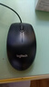 罗技（Logitech）M91P有线鼠标（M90造型）家用办公鼠标 电脑笔记本鼠标 左右手通用对称鼠标  黑色 实拍图