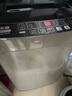 志高（CHIGO）全自动洗衣机 家用小型波轮 洗脱一体机大容量 公寓宿舍出租房 10KG咖啡金【蓝光洗护+风干洁桶+强电机】 实拍图