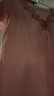 浪莎睡裙女性感冰丝仿真丝睡衣薄款高级感V领蕾丝女士家居服 实拍图