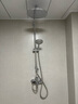 科勒（KOHLER）淋浴花洒套装三出水淋浴柱方型顶喷多功能手持莲蓬头升降淋浴器 升级版圆形大顶喷75517T-ZZ-CP 实拍图