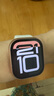 Apple/苹果 Watch Series 10 智能手表GPS款46毫米玫瑰金色铝金属表壳淡桃粉色运动型表带S/M MX293CH/B 实拍图