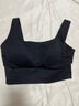 莫代尔运动内衣女高强度健身跑步防震瑜伽服一体美背心式聚拢文胸M 实拍图