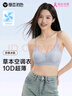 草本初色内衣女无痕2025年春夏款无钢圈大胸显小胸聚拢百搭背心式 黑色 L 实拍图