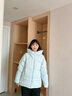 波司登25新款羽绒服90绒女款连帽保暖防风短款厚外套B250245112XS 净水蓝|5981-欧若风 S 160/84A 100斤-110斤 实拍图